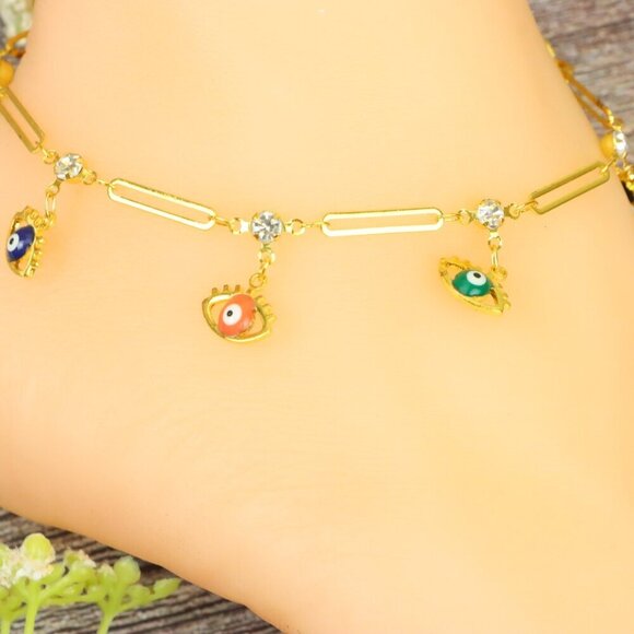 "Elegant Handmade Anklet – Delicate Jewelry for Women, MAR091427 - Picture 9 of 10